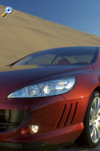 design extrieur de la Peugeot 407 PROLOGUE